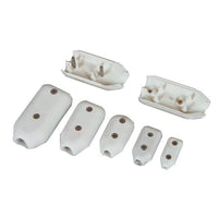 Tovsamler med messing pigge og rustfri skruer