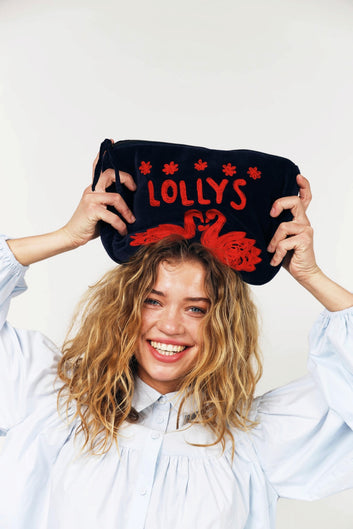 Lollys Laundry Ruthie Bag Dark Blue