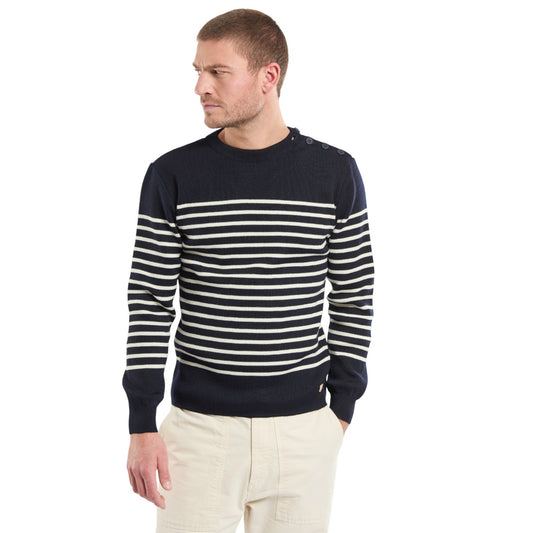 Armor-Lux M Pull Marin Molene Heritage Sweater Naviere Nature