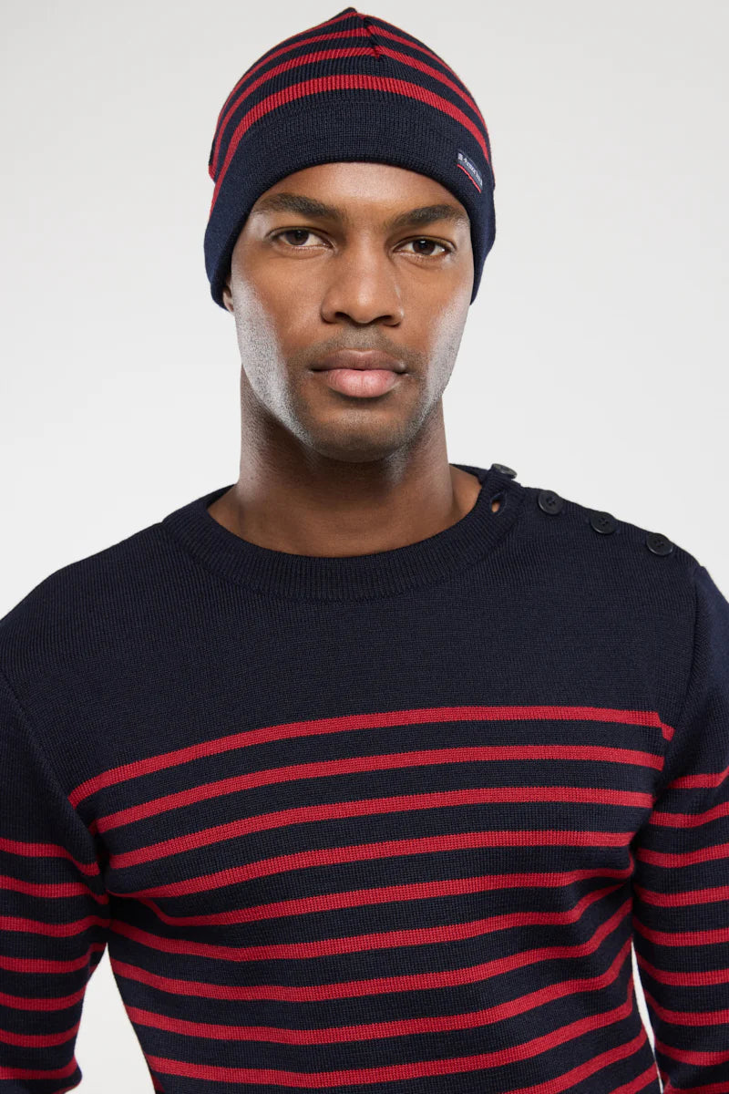 Armor-Lux M Pull Marin Molene Heritage Sweater Naviere Piement