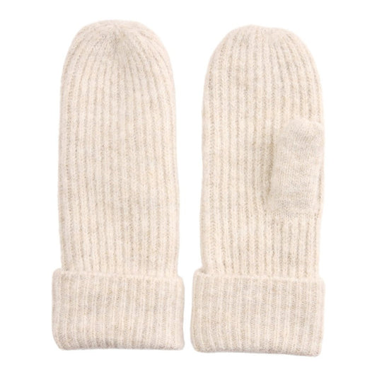 Nümph W Nusafir Mittens Oyster Grey