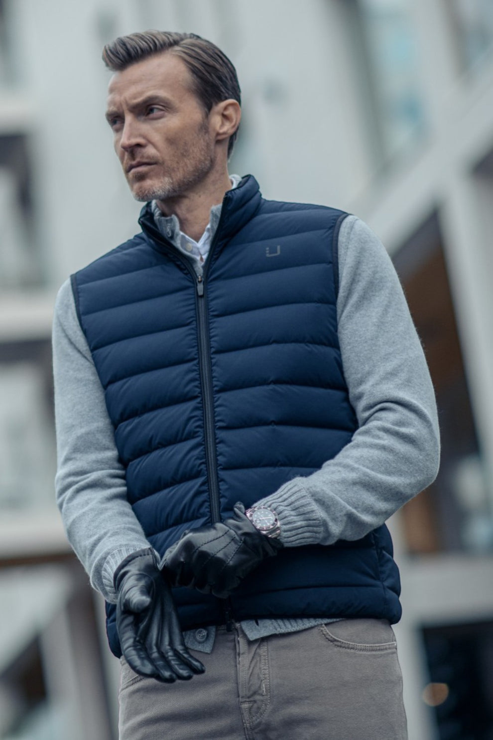 UBR M Sonic Vest Navy