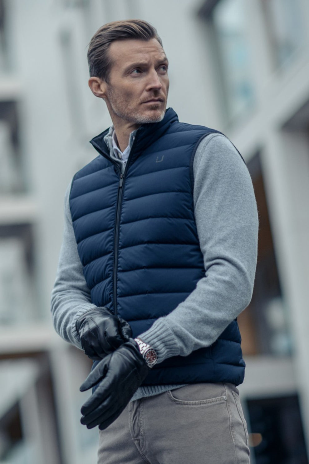 UBR M Sonic Vest Navy