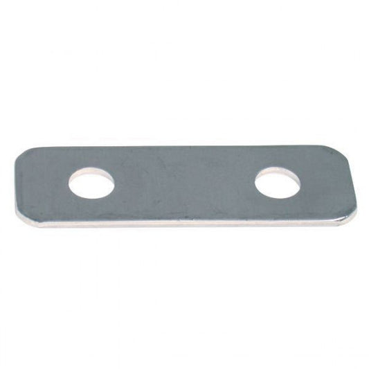 1852 Underplade Rustfri til 265 mm pullert