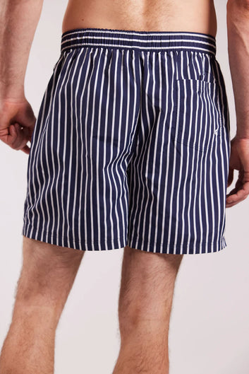 Sebago Swim Shorts Navy/White