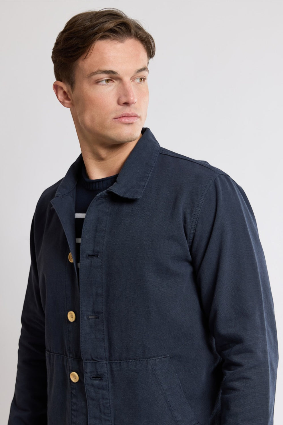 Armor Lux M Veste Pecheur Marine Deep