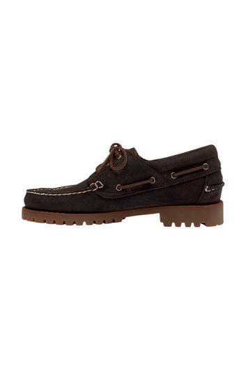 Sebago M Acadia Suede Waxed Sejlersko - Brown