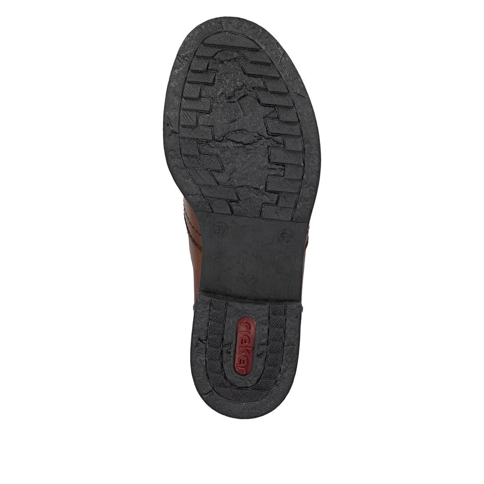 Rieker W Brown Ankelstøvler Læder Brun - 74850-25