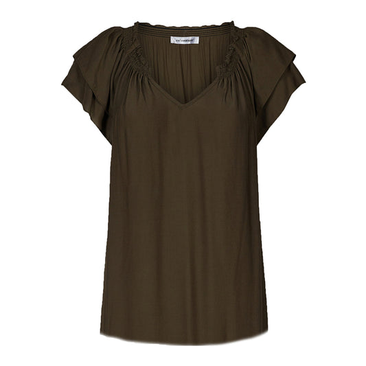 Co´Couture SunriseCC Top Dark Army