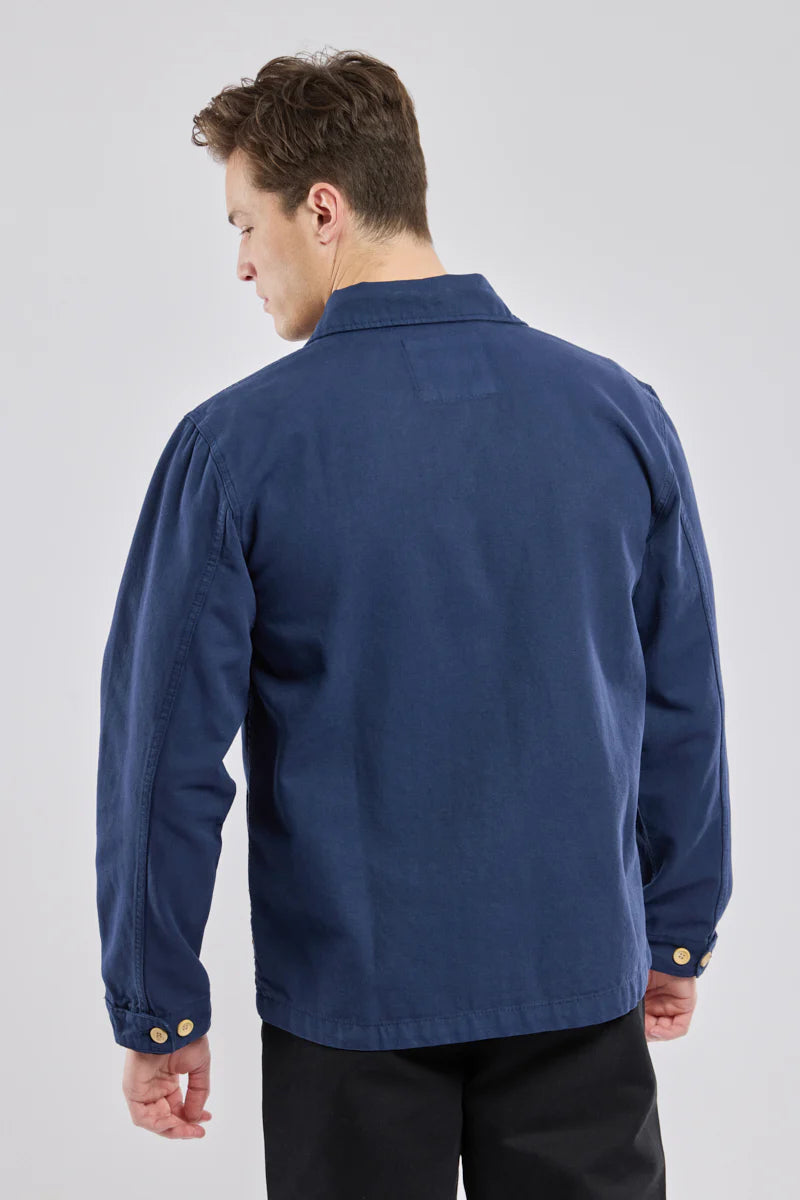 Armor Lux M Fisherman Jacket Bomuld Pecheur Navier