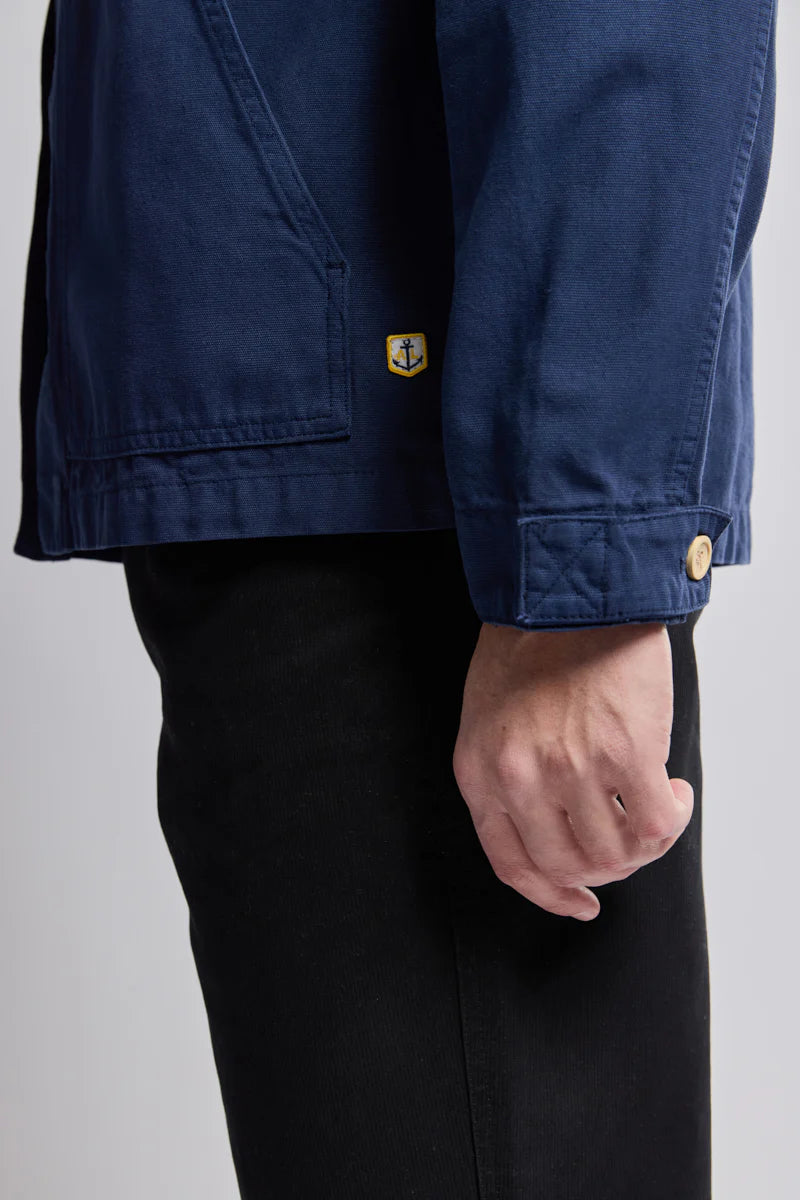 Armor Lux M Fisherman Jacket Bomuld Pecheur Navier