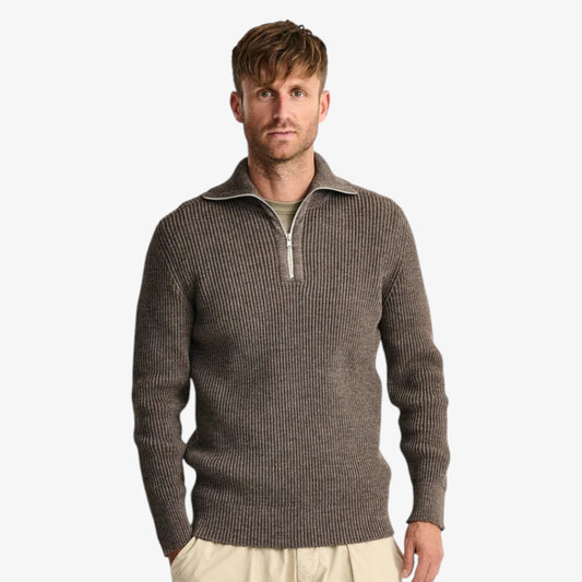 S.N.S. Herning U Fender Short Zip Terra Brown