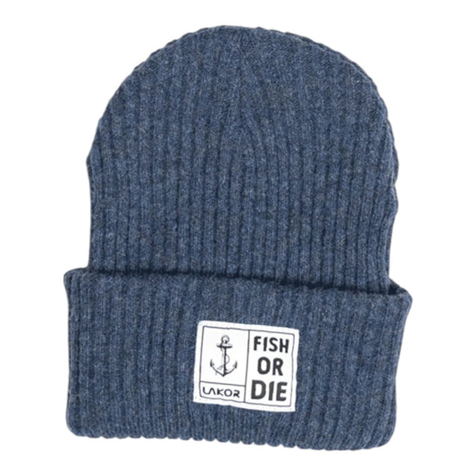 LAKOR U Fish or Die Beanie Navy
