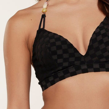 LingaDore W Triangle Padded Bikiniset Black