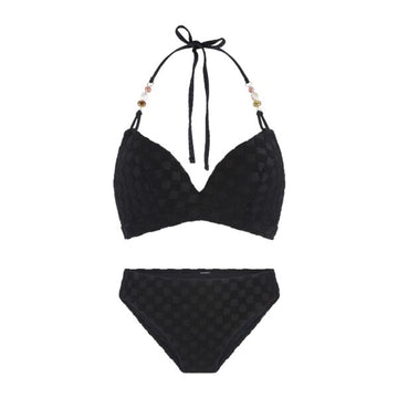LingaDore W Triangle Padded Bikiniset Black