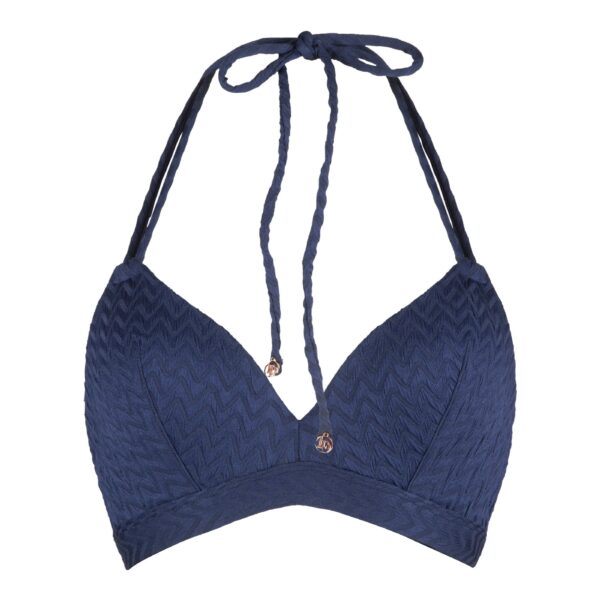 LingaDore W Padded Triangle Bikini Top Darkblue