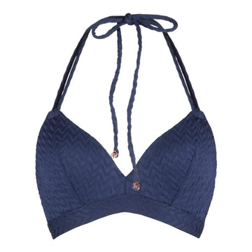 LingaDore W Padded Triangle Bikini Top Darkblue