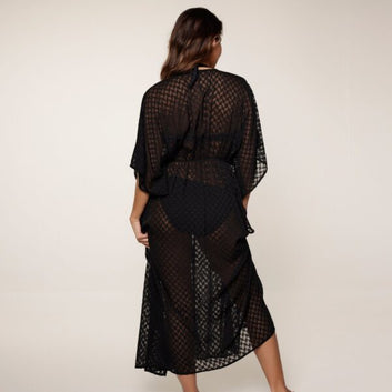 LingaDore W Kimono Black