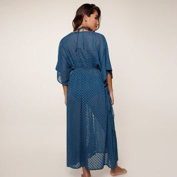 LingaDore W Kimono Legion Blue