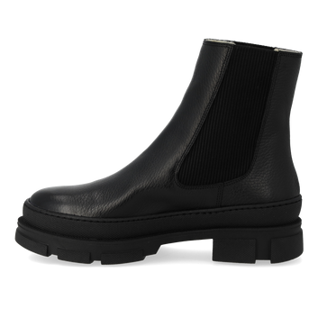 Angulus Chelsea Boot With Wool Lining Black/Black