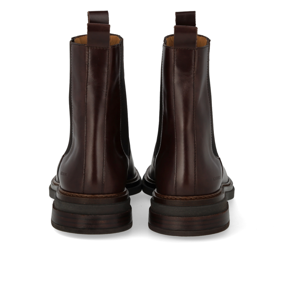 Angulus W Boot With Elastic Dark Brown