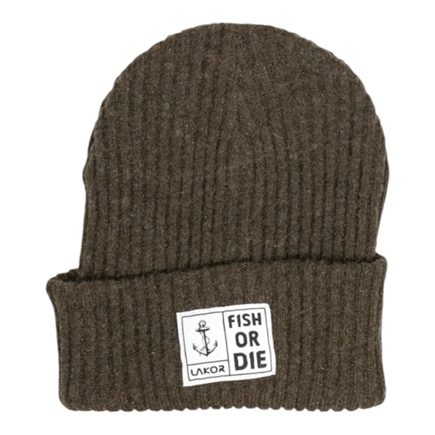 LAKOR U Fish or Die Beanie Green