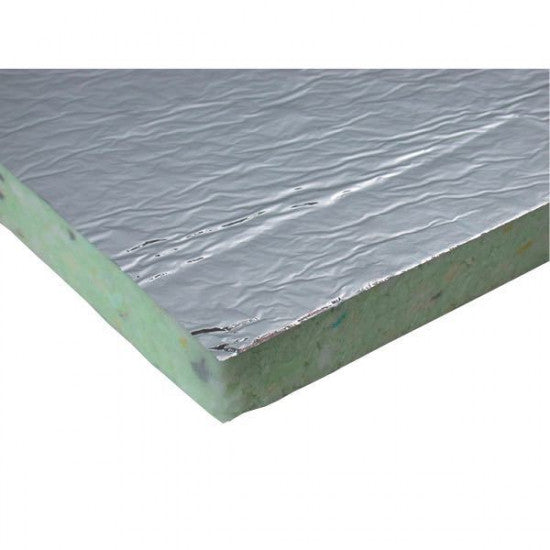 Isoflock Polytecplade med folie 50x100cm 12dB