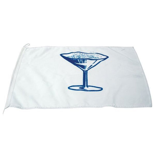 1852 Humør-flag Champagne, 30x45cm