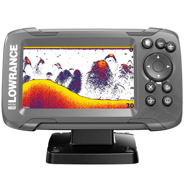 Lowrance HOOK2 bullet hæktransducer 200hz, 4"