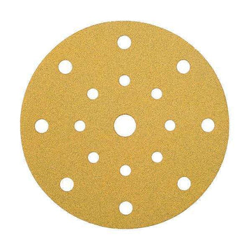 Mirka gold rondel ø 150mm p180 15 hul - 10 stk.