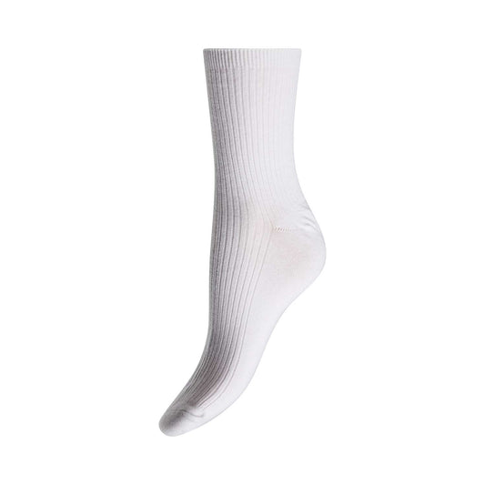 Kopenhaken W Rib Socks Bright White