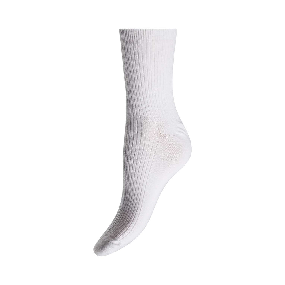 Kopenhaken W Rib Socks Bright White