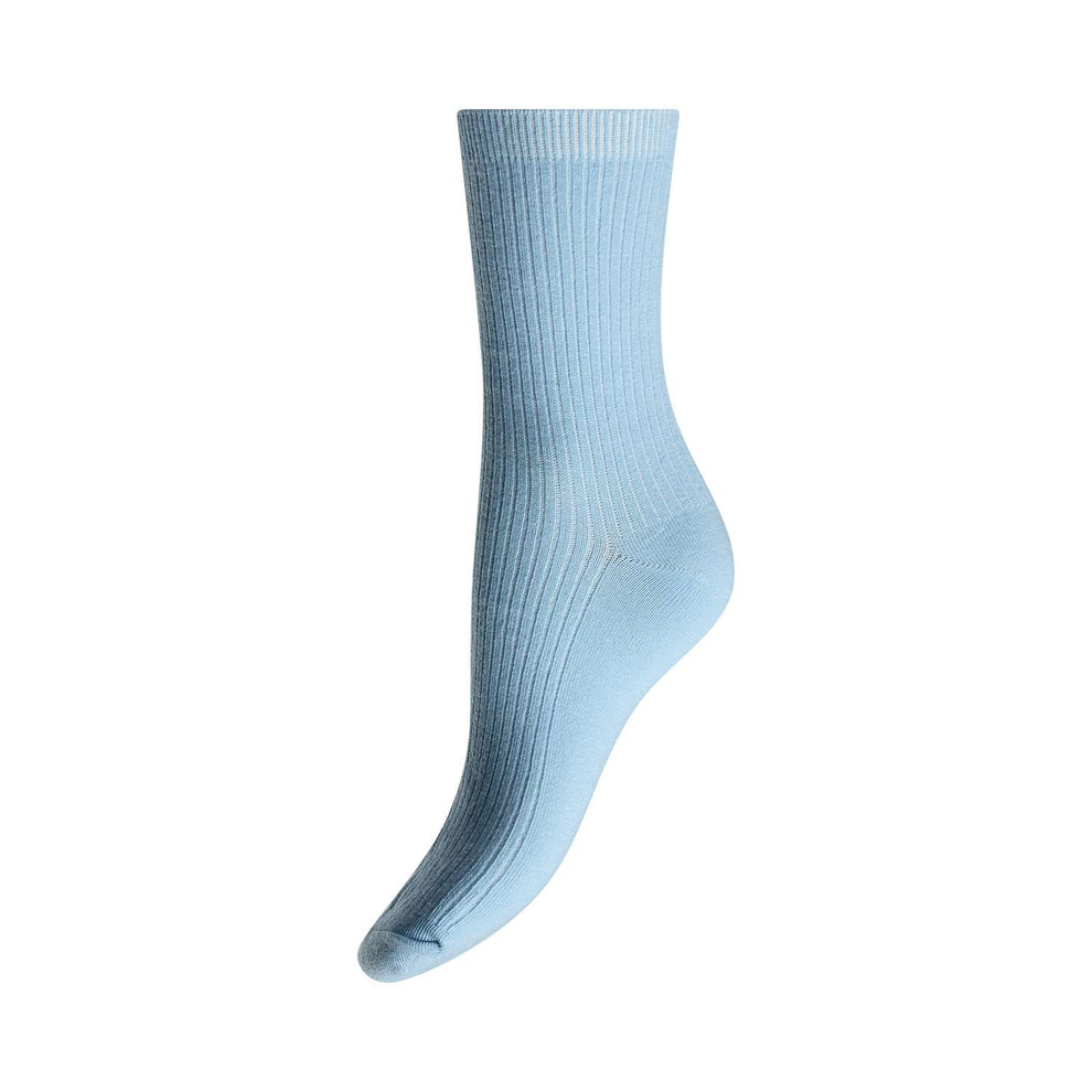 Kopenhaken W Rib Socks Light Blue