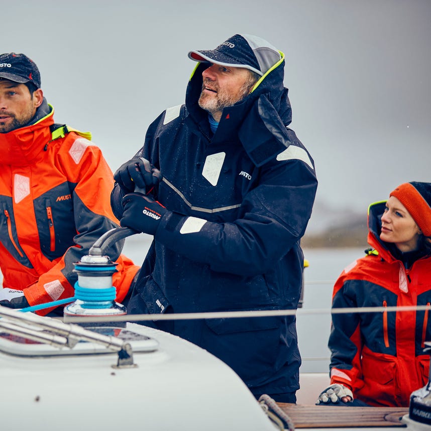 Musto U Performance Vinter Sejlerhandske Sort