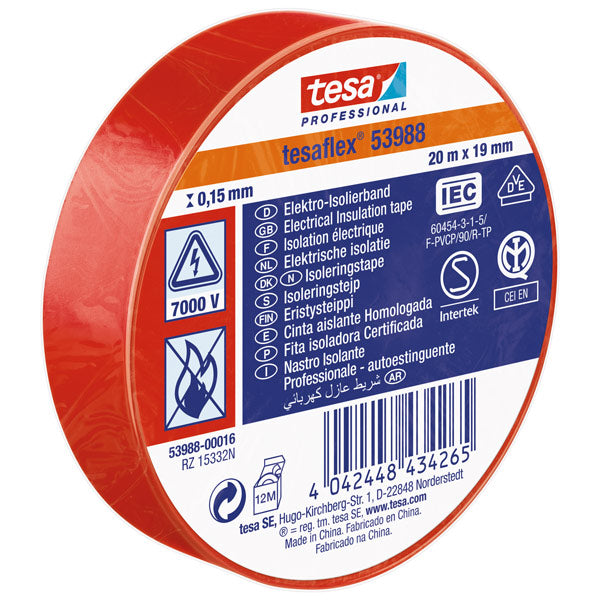 Tesa isoleringstape 19mm, Hvid
