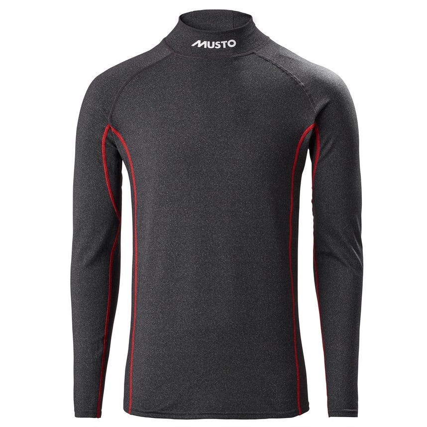 Musto M Thermal Base Layer LS Top Dark Grey Melange