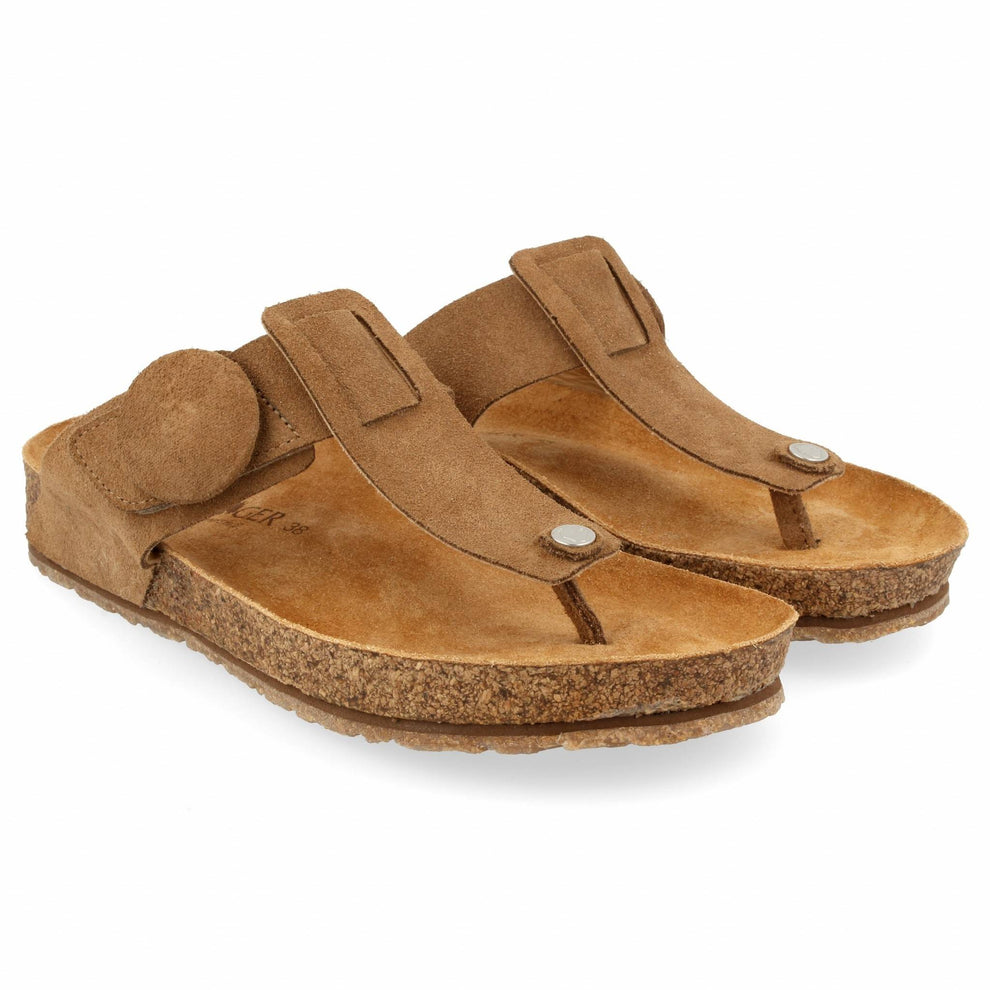 Haflinger W Big Button Corinna Sandal