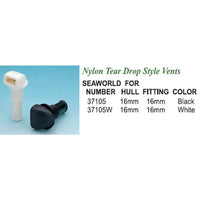 Hvid / 16 mm / 12 mm