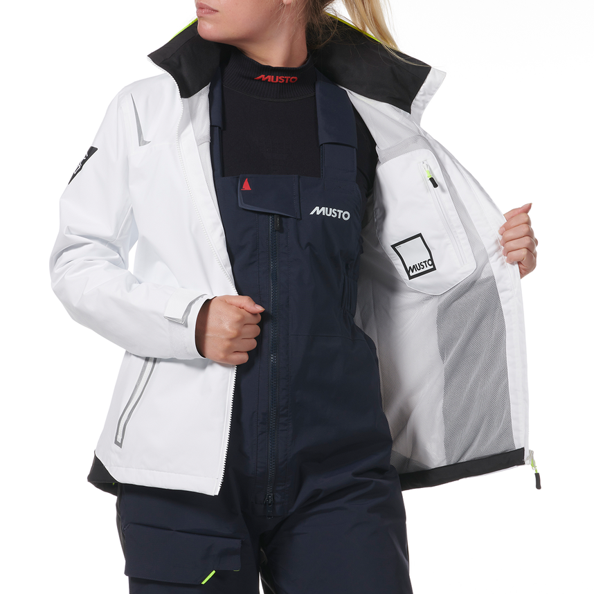 Musto W BR1 Solent Sejlerjakke White