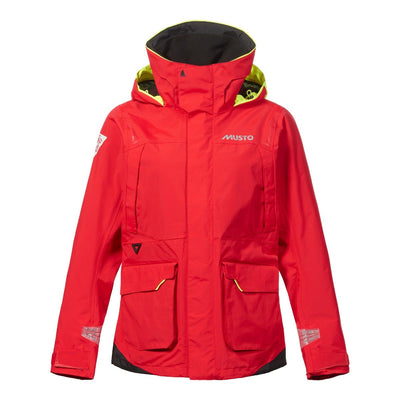 Musto W BR1 Channel Jakke True Red