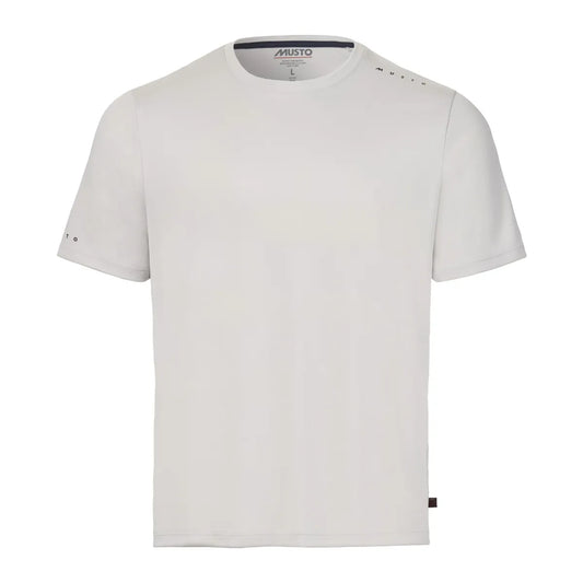 Musto M Evo Crew Sunblock SS Tee Platinium