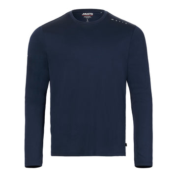 Musto M Evo Crew Sunblock LS Tee Navy