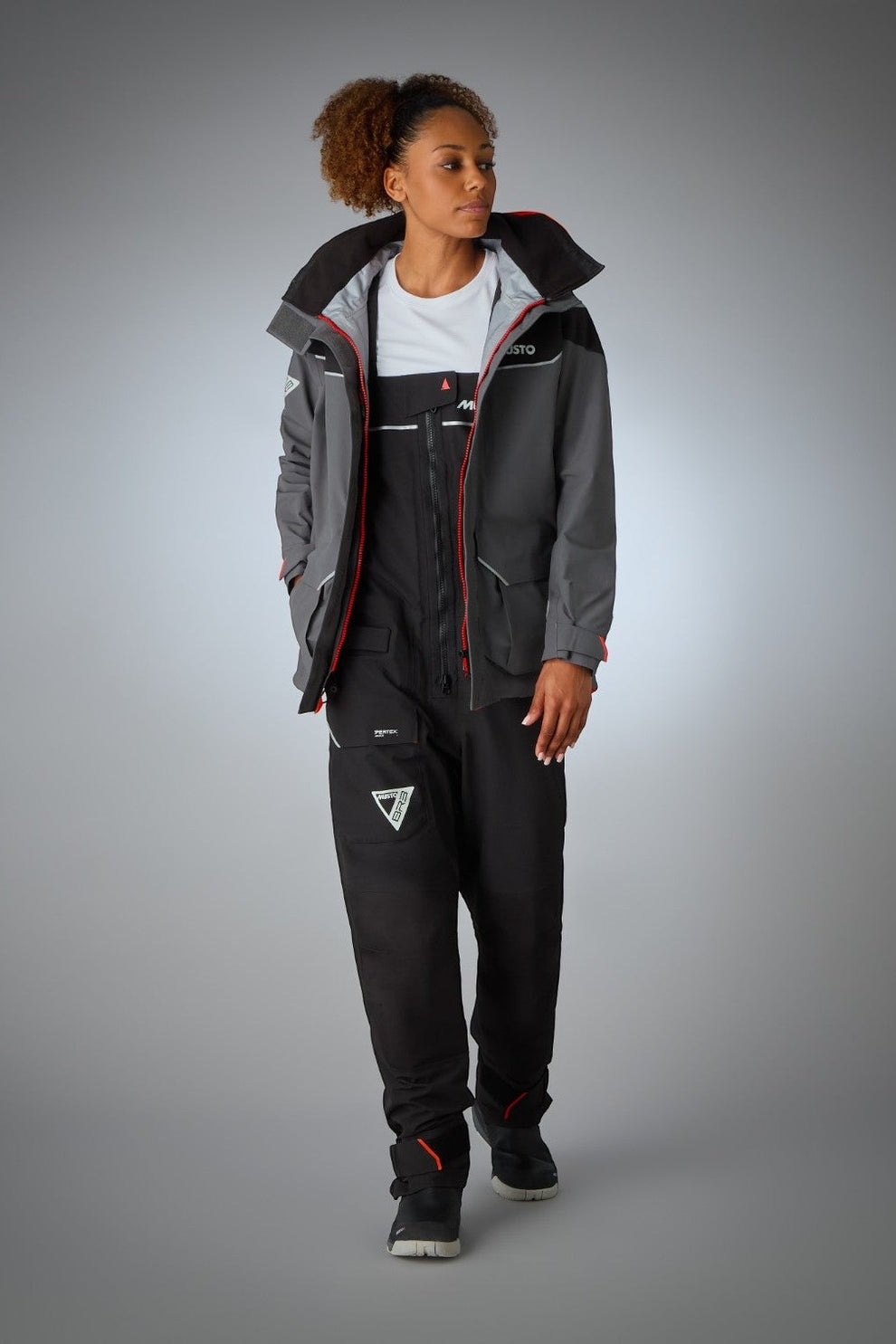 Musto W BR3 Pertex Offshore Sejlerjakke Charcoal