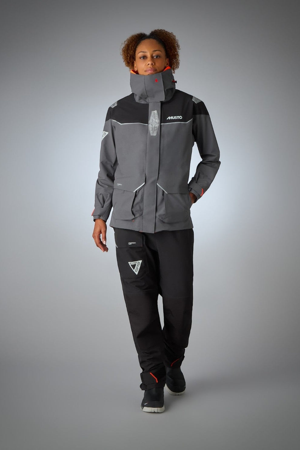 Musto W BR3 Pertex Offshore Sejlerjakke Charcoal