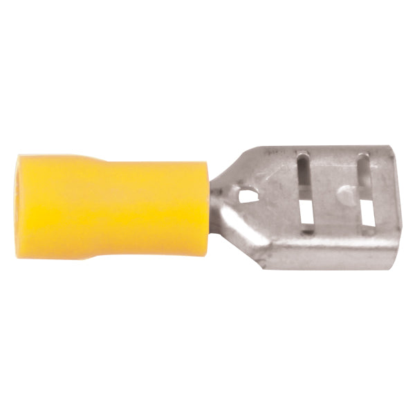 Fladstik hun gul 6.4 x 0.8 mm, 100 stk