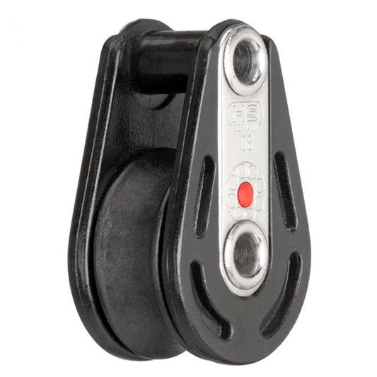 Blok fiber 1-sk. m/hulaksel & kuglelejer