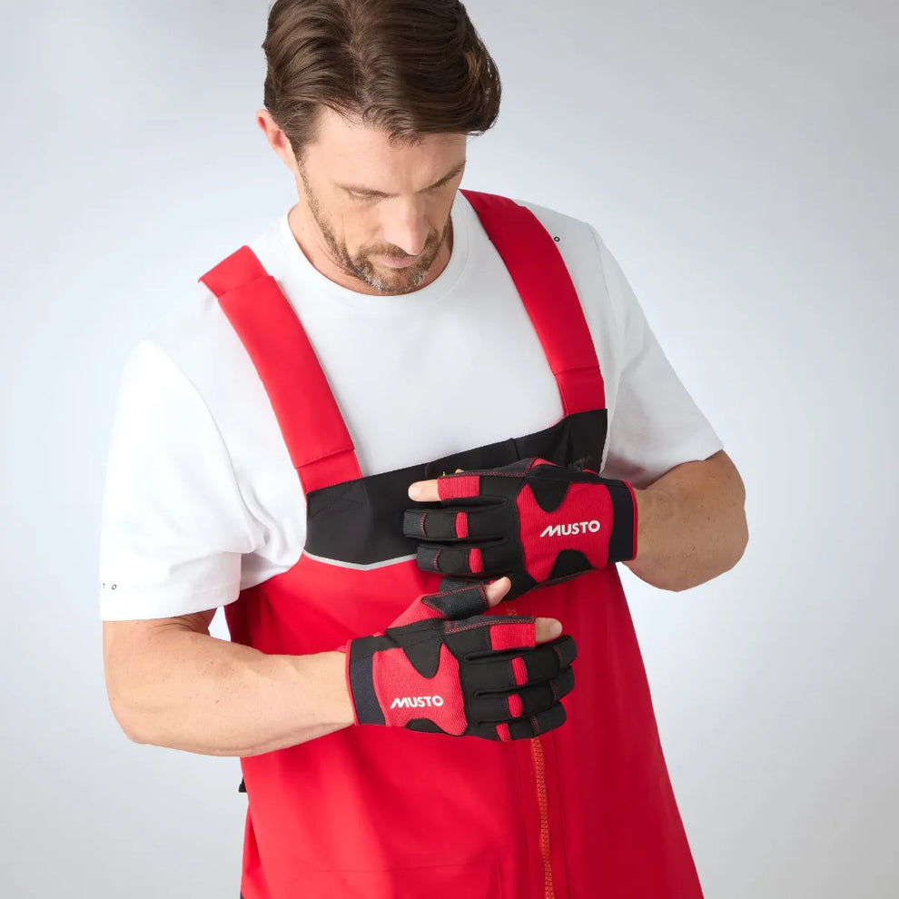 Musto U Performance LF Sejlerhandske True Red