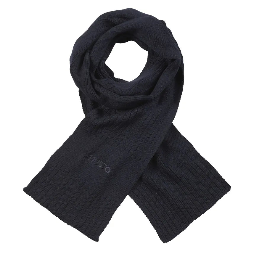 Musto Marina Beanie and Scarf Gift Set Navy