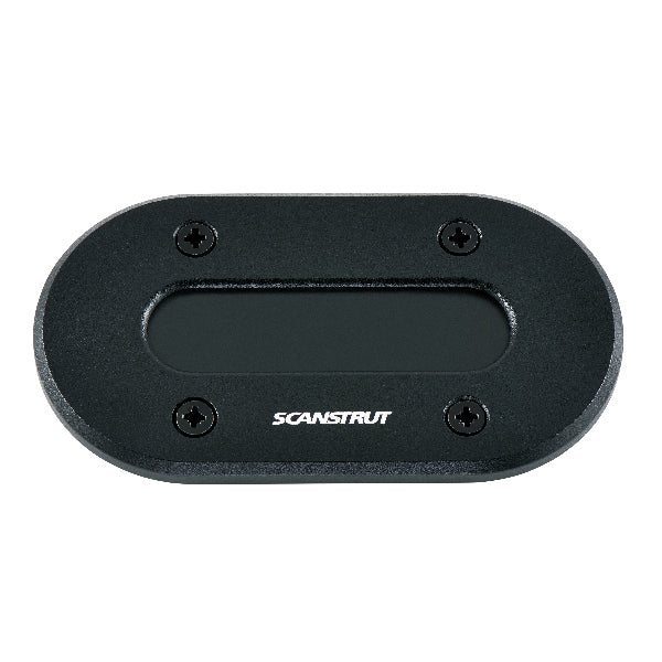 ScanStrut Kabelgennemføring lavprofil <15mm, sort