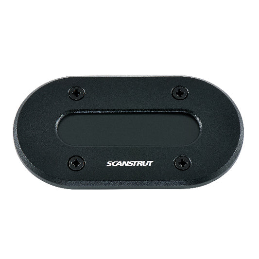 ScanStrut Kabelgennemføring lavprofil <15mm, sort